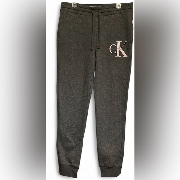 Calvin Klein Jeans Pants - NEW WITH TAGS CALVIN KLEIN WOMENS GUNMETAL HEATHER JOGGERS SIZE MEDIUM